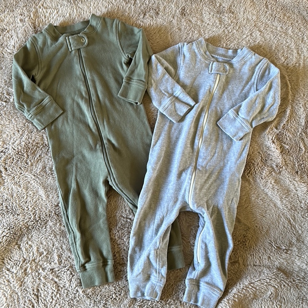Owlivia Organic Footless Pajamas 12-18M